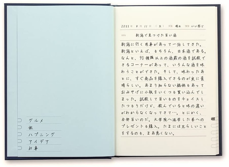 1日1ページ日記洋風 8