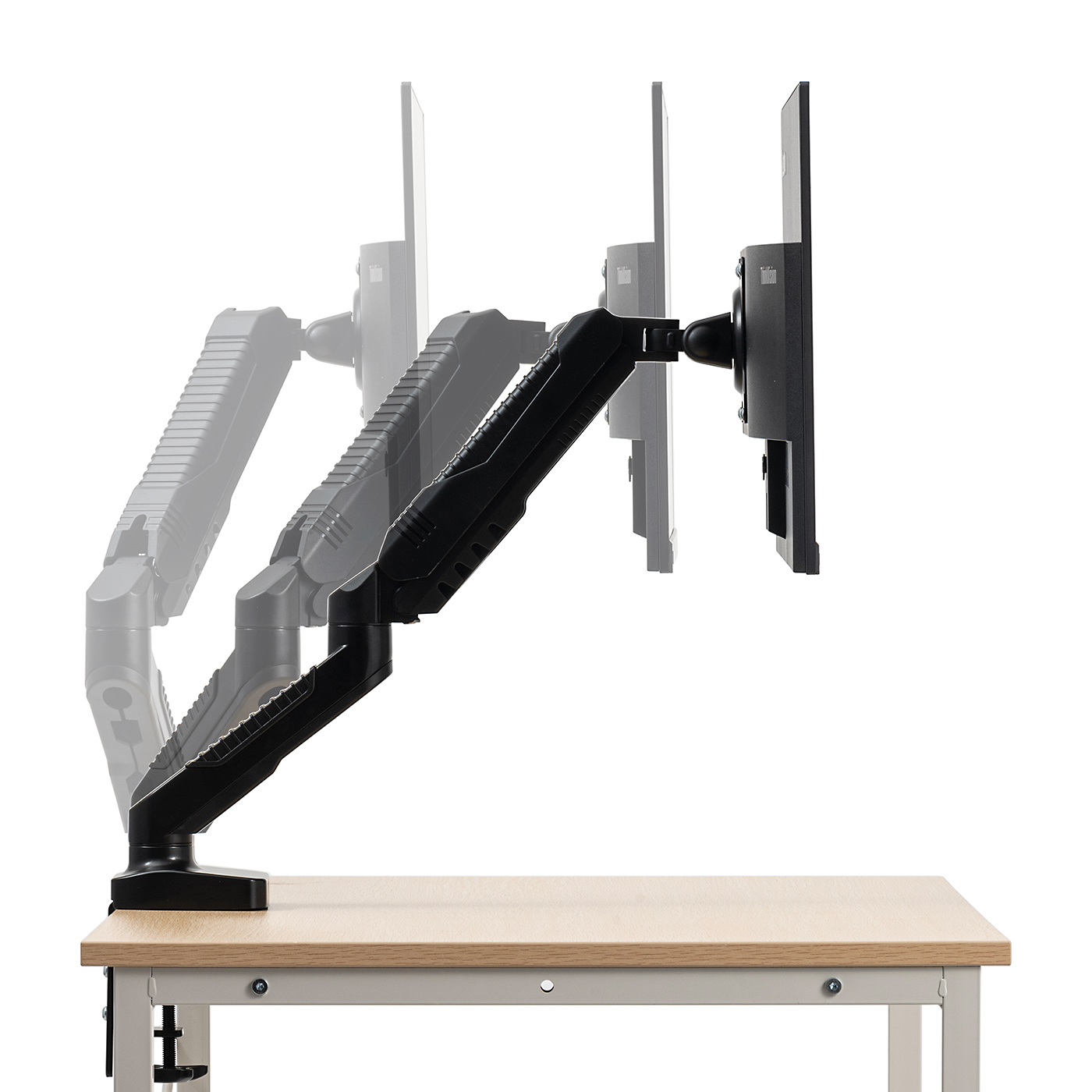 JAPANNEXT 液晶ディスプレイアーム JN-GC12Vを検証レビュー！モニター