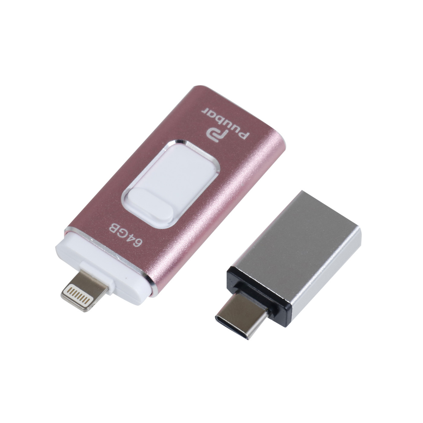 USBメモリー 4in1 USB3.0 フラッシュメモリー アイフォン対応 iPad Mac スマホ用 micro type-c タブレット 送料無料