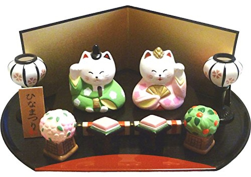 ねこのひな祭りセット 1