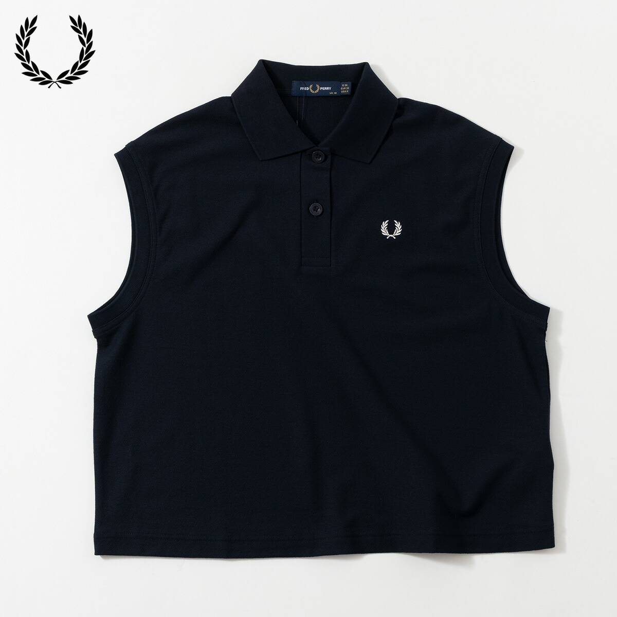 フレッドペリー ポロシャツ 黒 レディース FRED PERRY（フレッドペリー） ポロシャツ ポロ ワンポイントロゴ刺繍