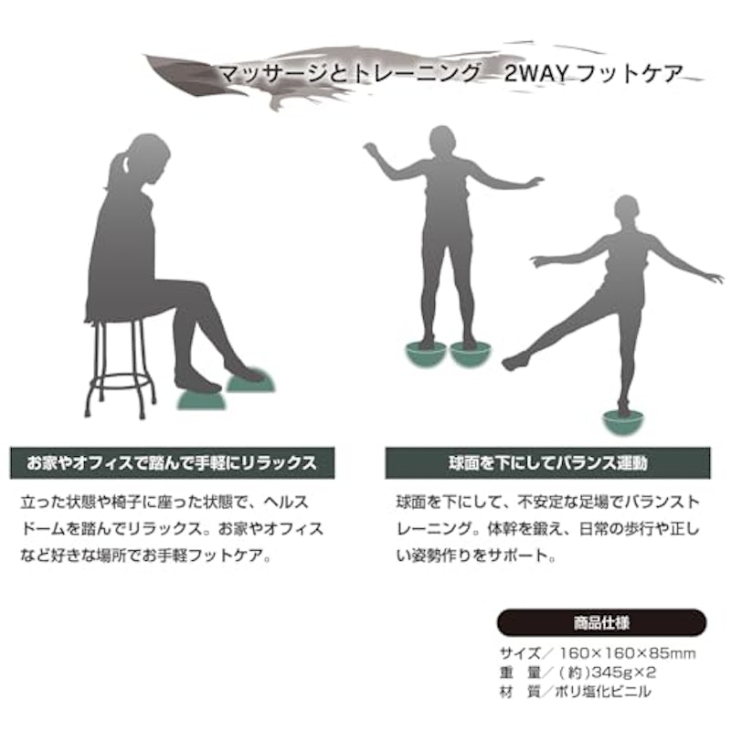 IRONMAN CLUB フット ヘルス ボール アルマジロ 3