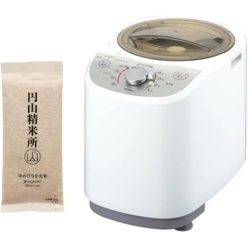 コンパクト精米器＆北海道産玄米セット 1