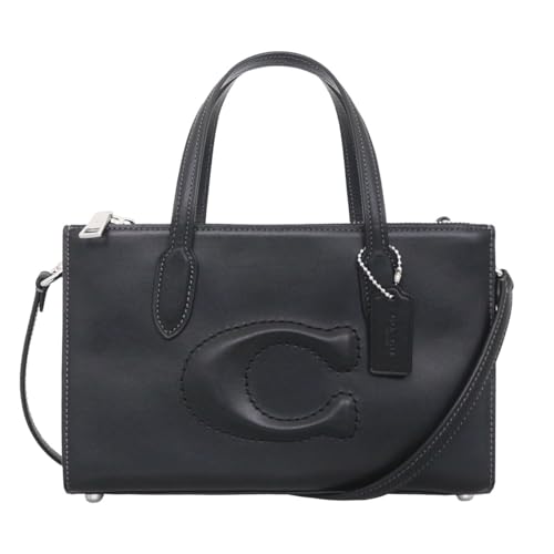 COACH コーチ　ブラック　黒皮バッグ　A4ファイルが入るサイズ COACH コーチ ブラック 黒皮バッグ A4ファイルが入るサイズ