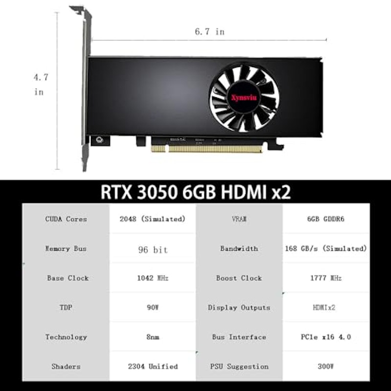 GeForce RTX 3050 6GB グラボ 2