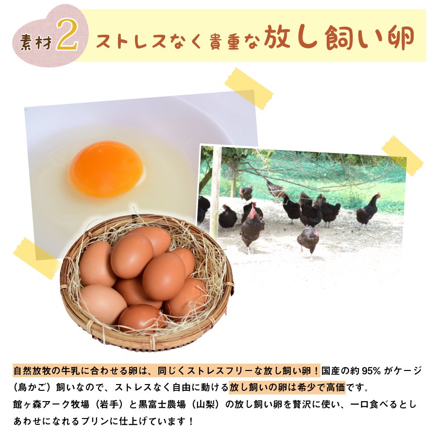 なかほら牧場ぷりん 4