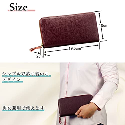 コインが分けられる長財布 5