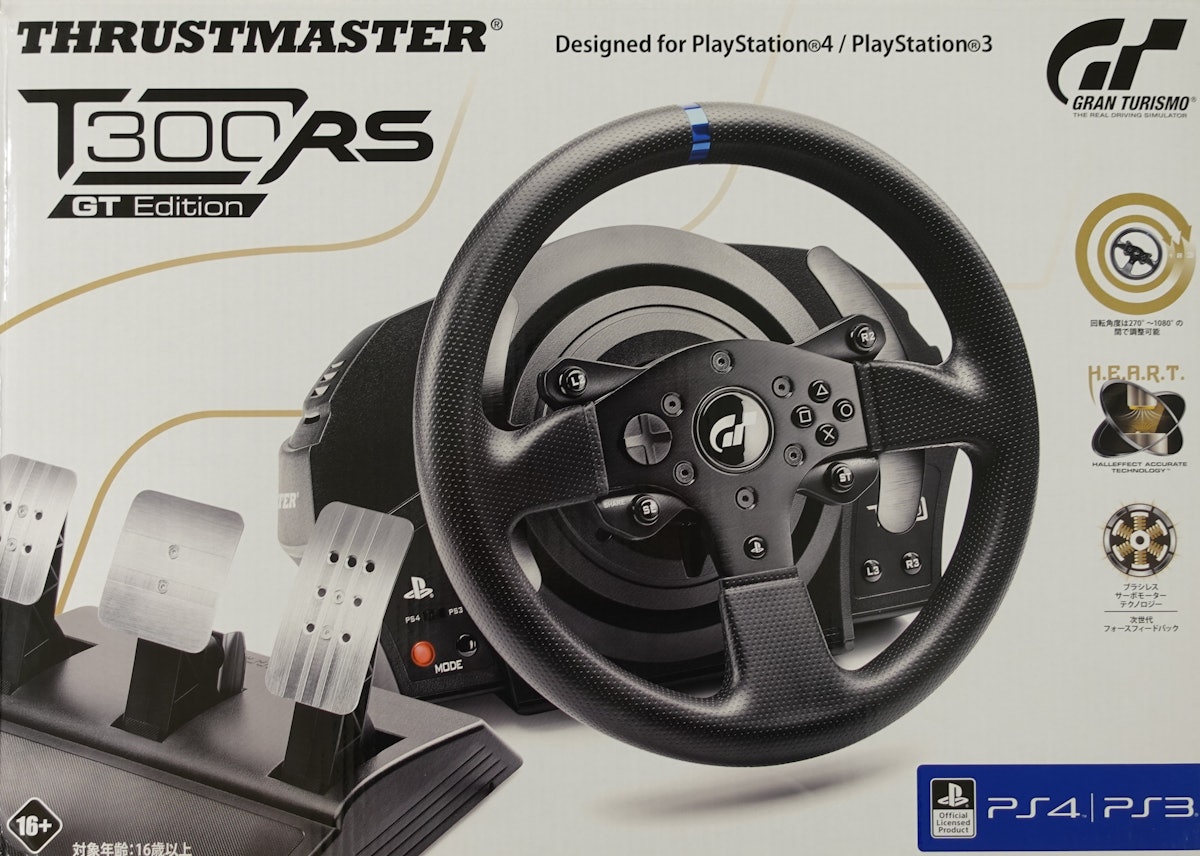 Thrustmaster ステアリングコントローラー T300RS GT Editionを 