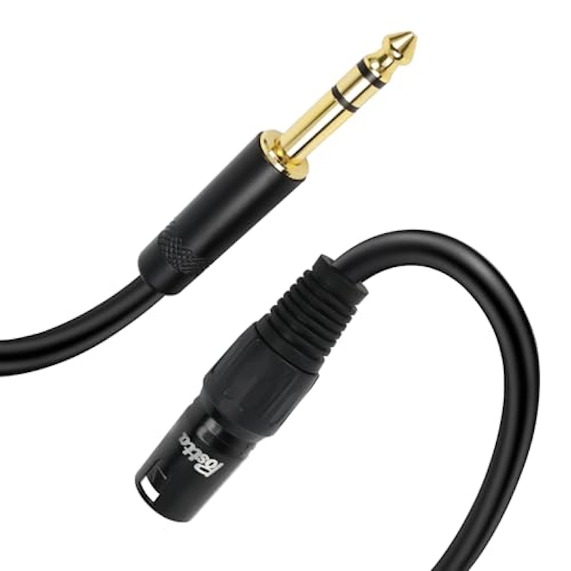 XLR 6.35mm変換ケーブル 1