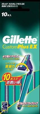 カスタムプラスEX 首振式 男性用使い捨てカミソリ 1