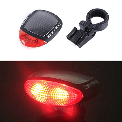 自転車用ソーラー充電式LEDテールランプ  9