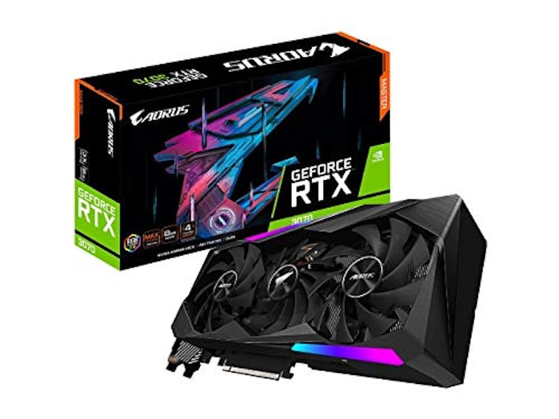 AORUS GeForce RTX 3070 マスター 8G (Rev. 2.0) 1