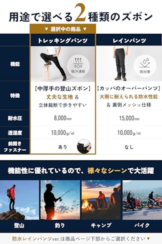 アウトドアウェア上下セット 3