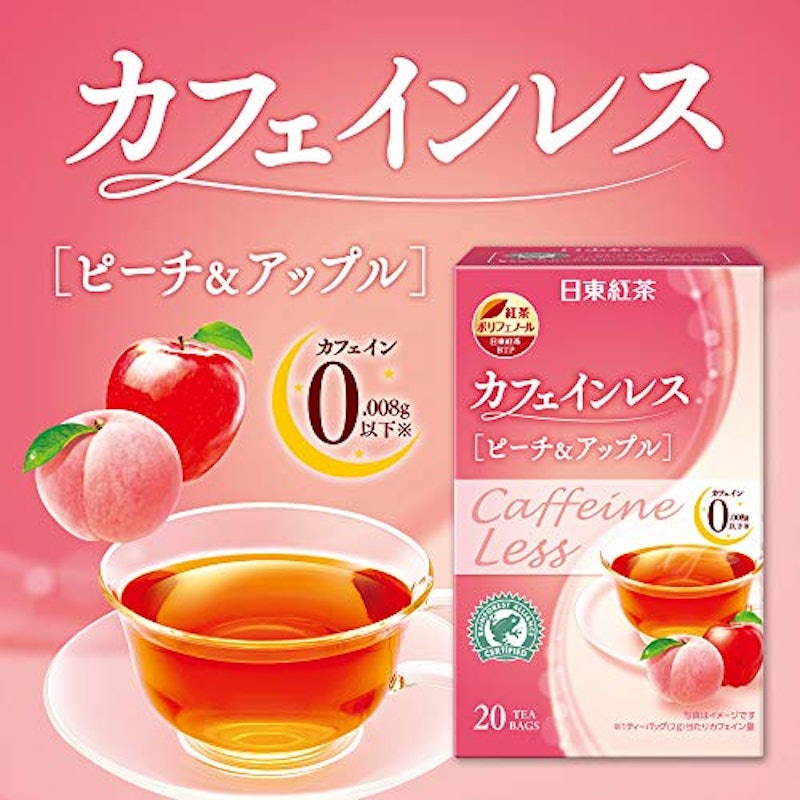 カフェインレス ピーチ&アップル 6