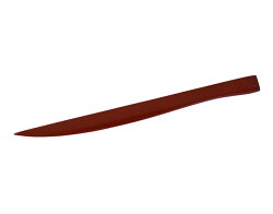 木製漆塗りの和菓子切り 1