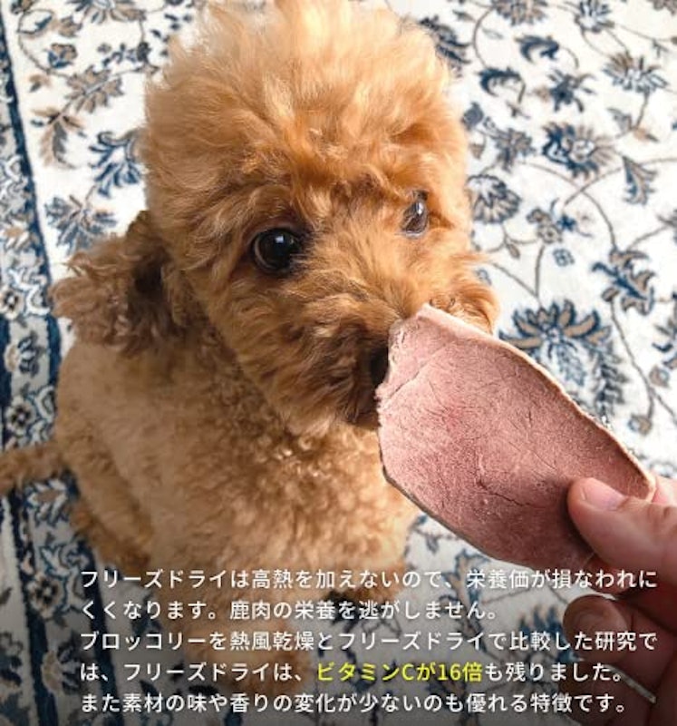 鹿肉 フリーズドライ 2