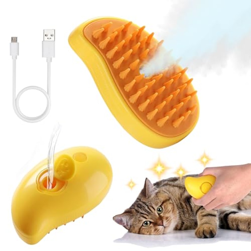 猫ブラシ スチーム 1