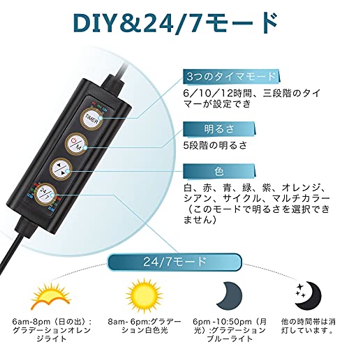 水槽LEDライト 5