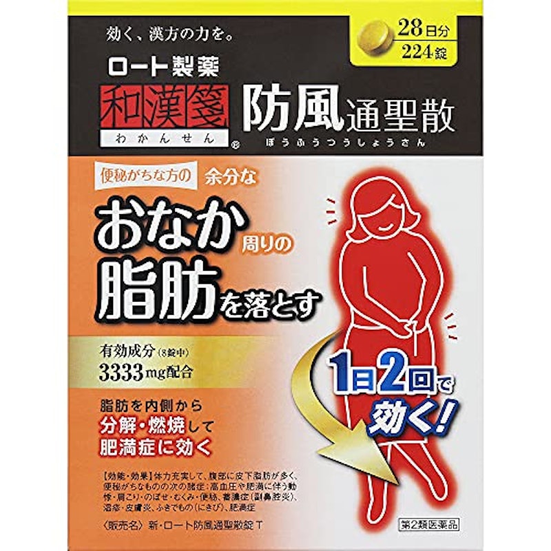 新・ロート防風通聖散錠T 1