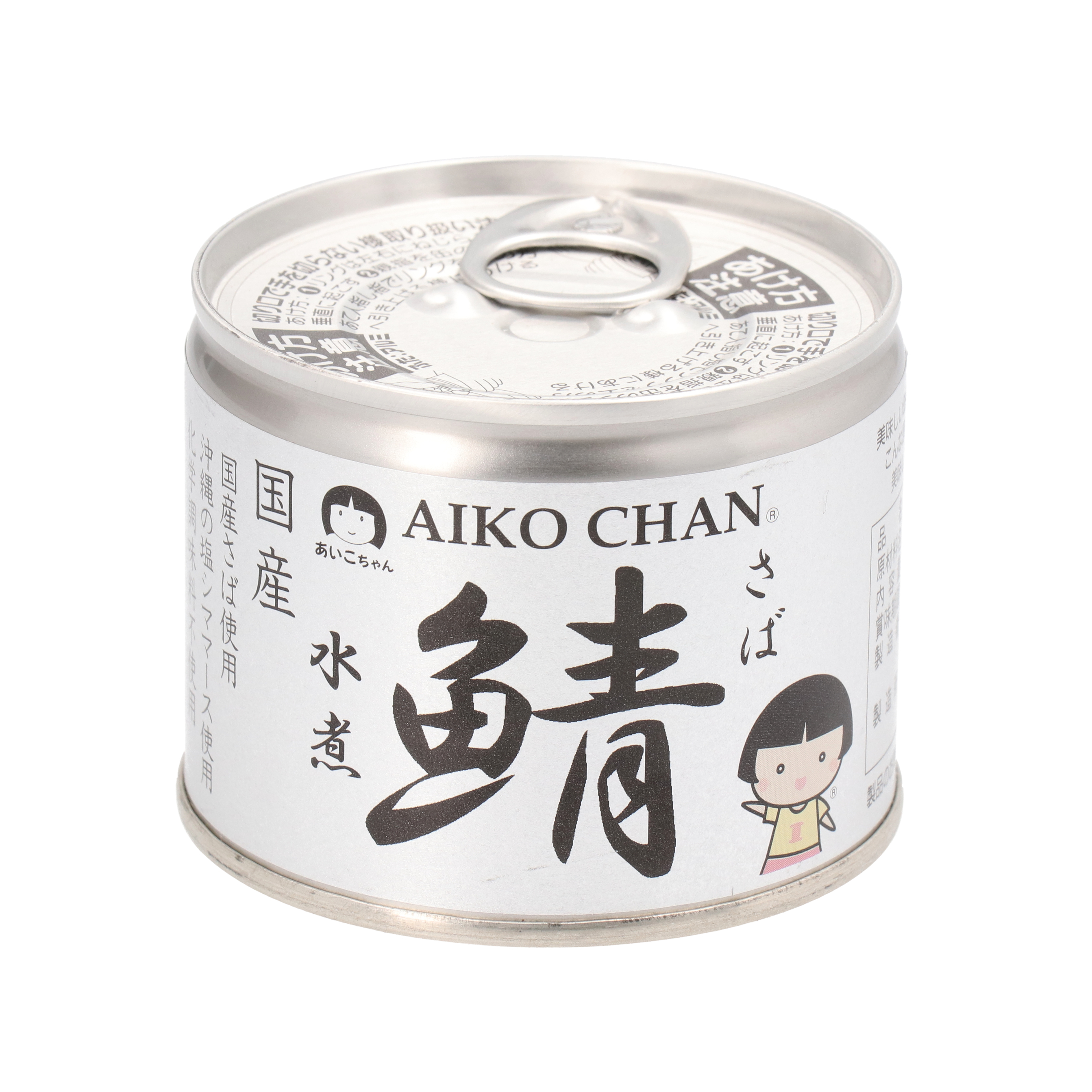 新品】サバ缶　24缶×2ケース(48缶)-　AIKOCHAN　水煮