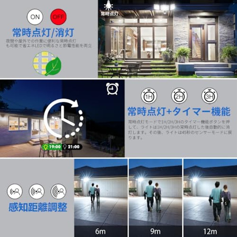 LEDセンサーライト 4