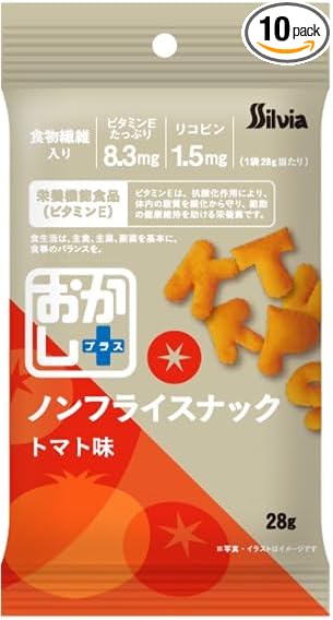 おかし+ノンフライスナック トマト味 1
