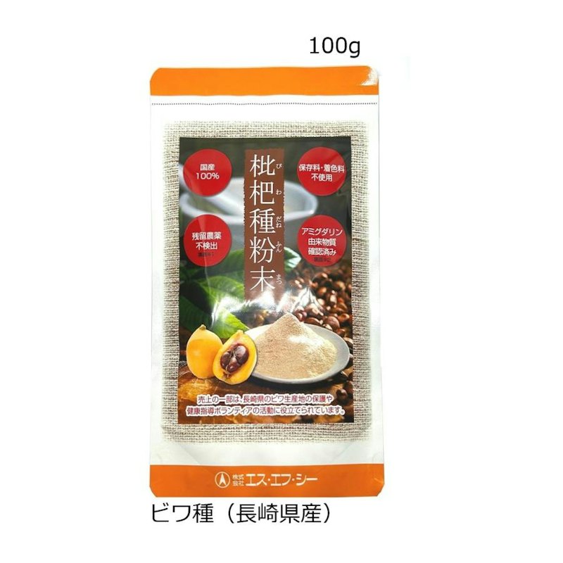 枇杷種粉末 1