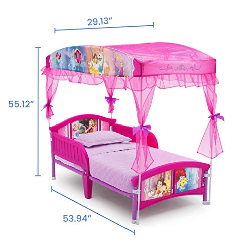 Princess Toddler Canopy Bed 6