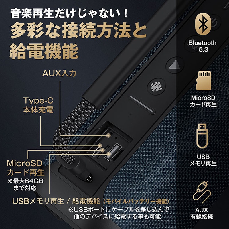 CYBORIS ワイヤレススピーカー 10