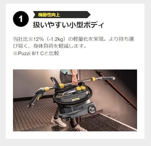 カーペットリンスクリーナー Puzzi 8/1 7