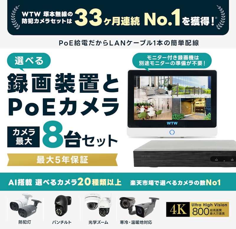 防犯カメラセット 1