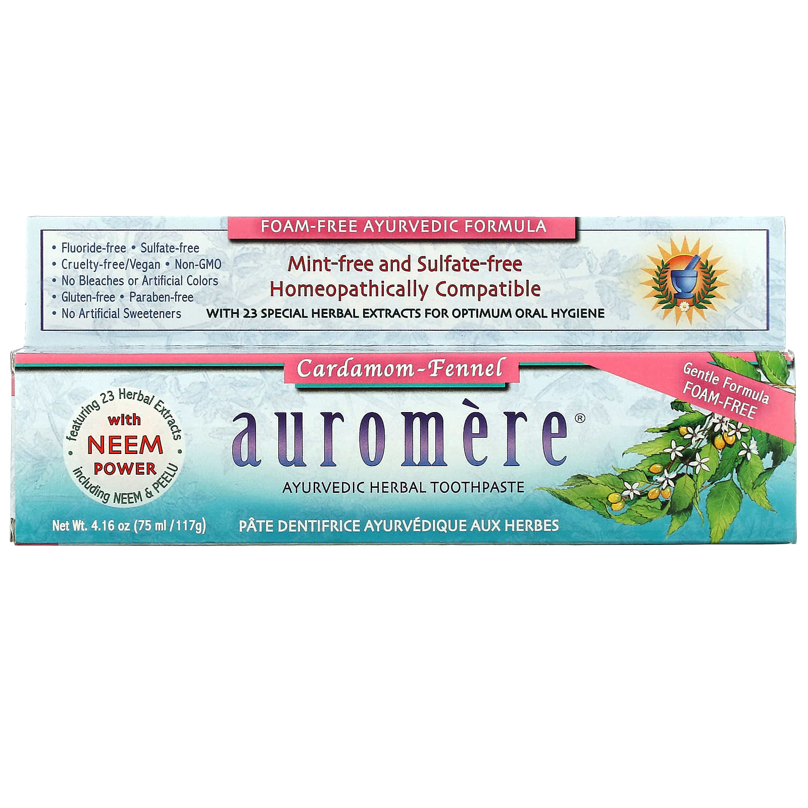 Foam-Free Cardamom-Fennel Ayurvedic Toothpaste 2