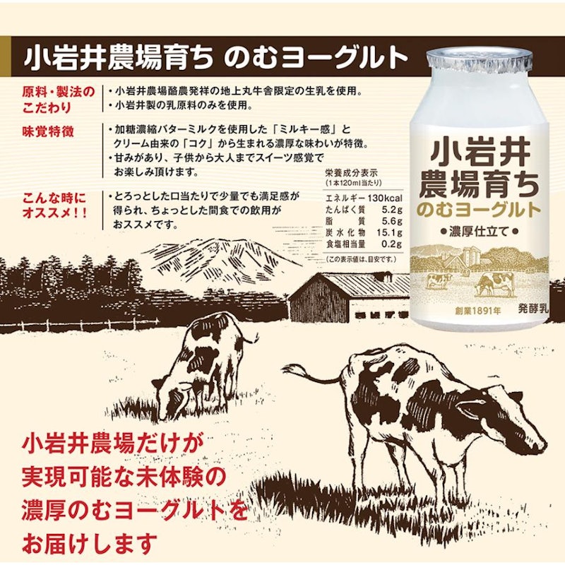 農場育ち のむヨーグルト 濃厚仕立て 2