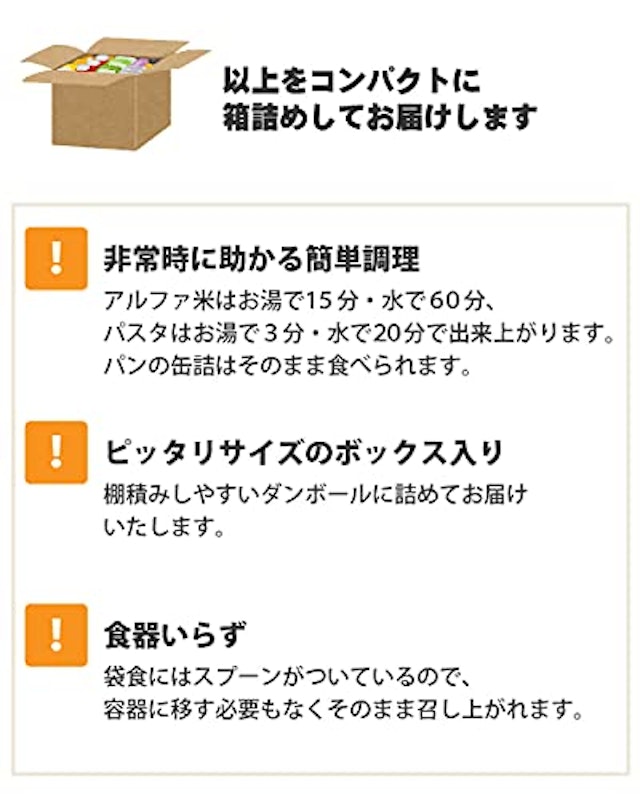 非常食セット 7日分 5