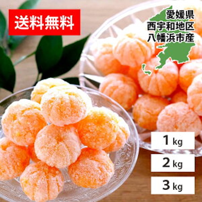 外皮なし むき冷凍みかん 1