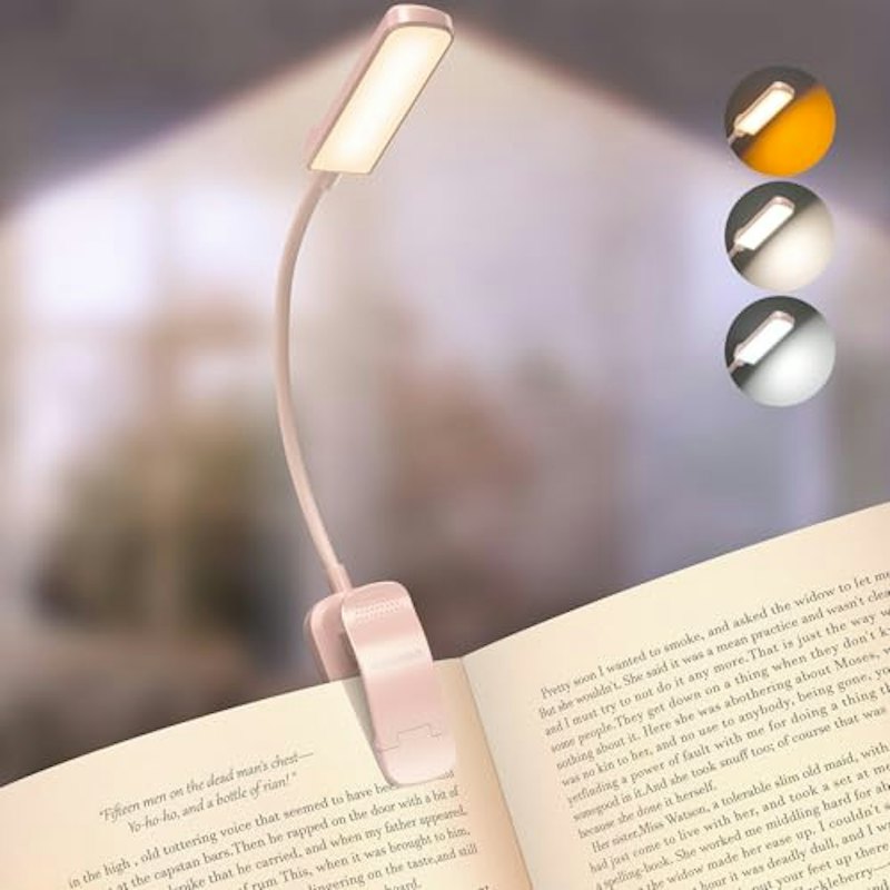クリップ式読書灯 1