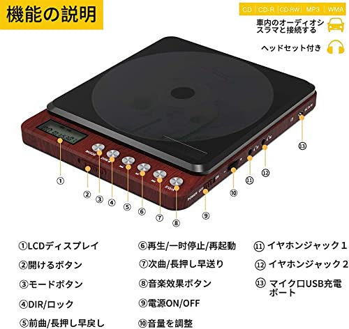 ポータブルCDプレーヤー 2