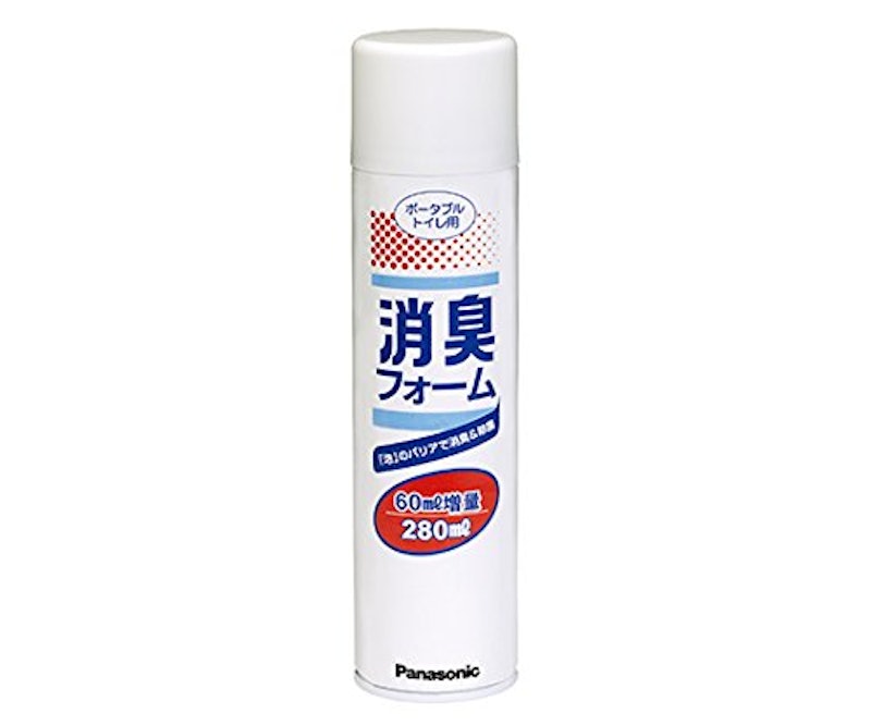 ポータブルトイレ用スプレー式消臭フォーム 1