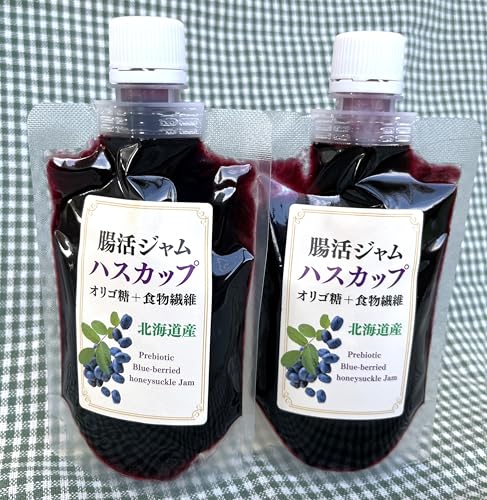 オリゴ糖と食物繊維の入った腸活ハスカップジャム  1