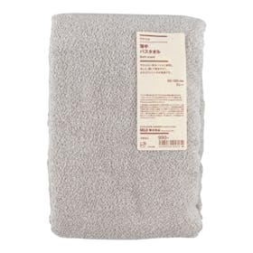 良品計画 やわらか薄手タオルシリーズ やわらか薄手バスタオル 76416067 クチコミ評価・評判&検証レビュー 2