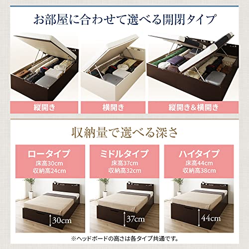 ガス圧跳ね上げベッド 4