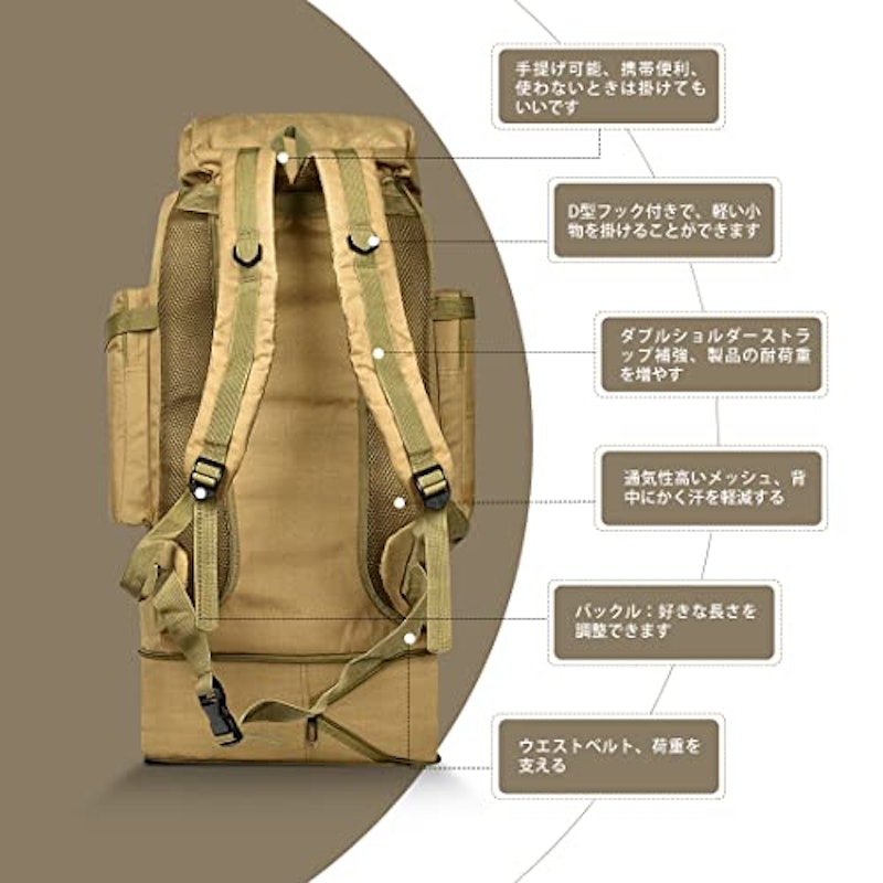 アウトドアバッグ 9