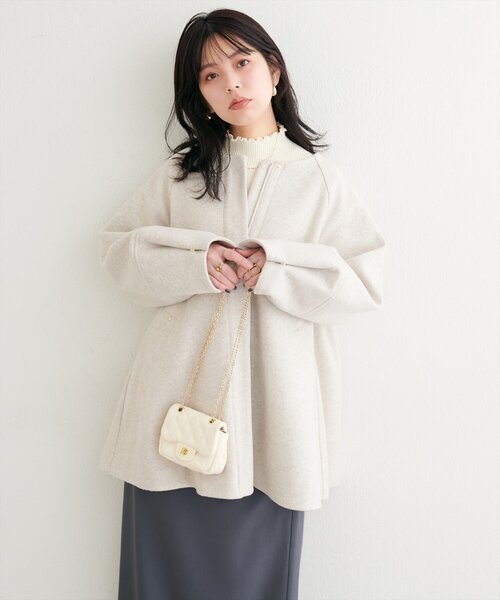 osono 2WAYノーカラーコート 9