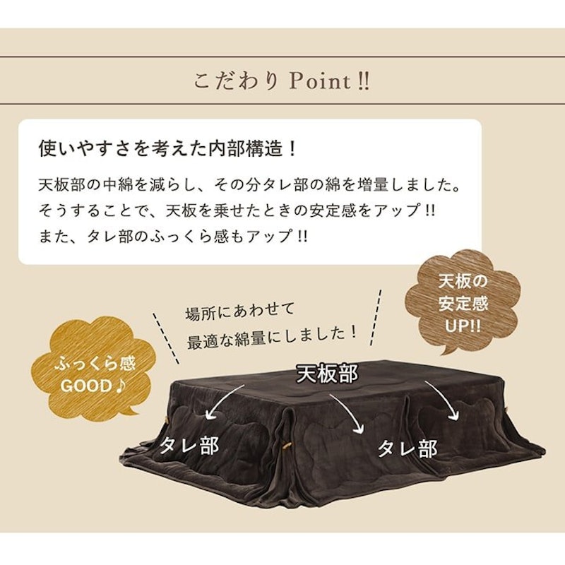 こたつ掛け布団 超大判フラン 11