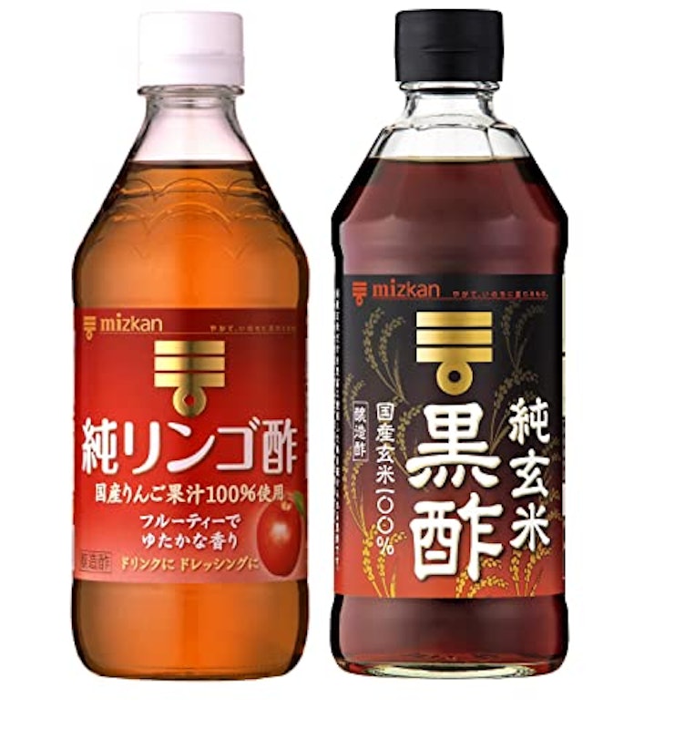 純リンゴ酢&純玄米黒酢 1