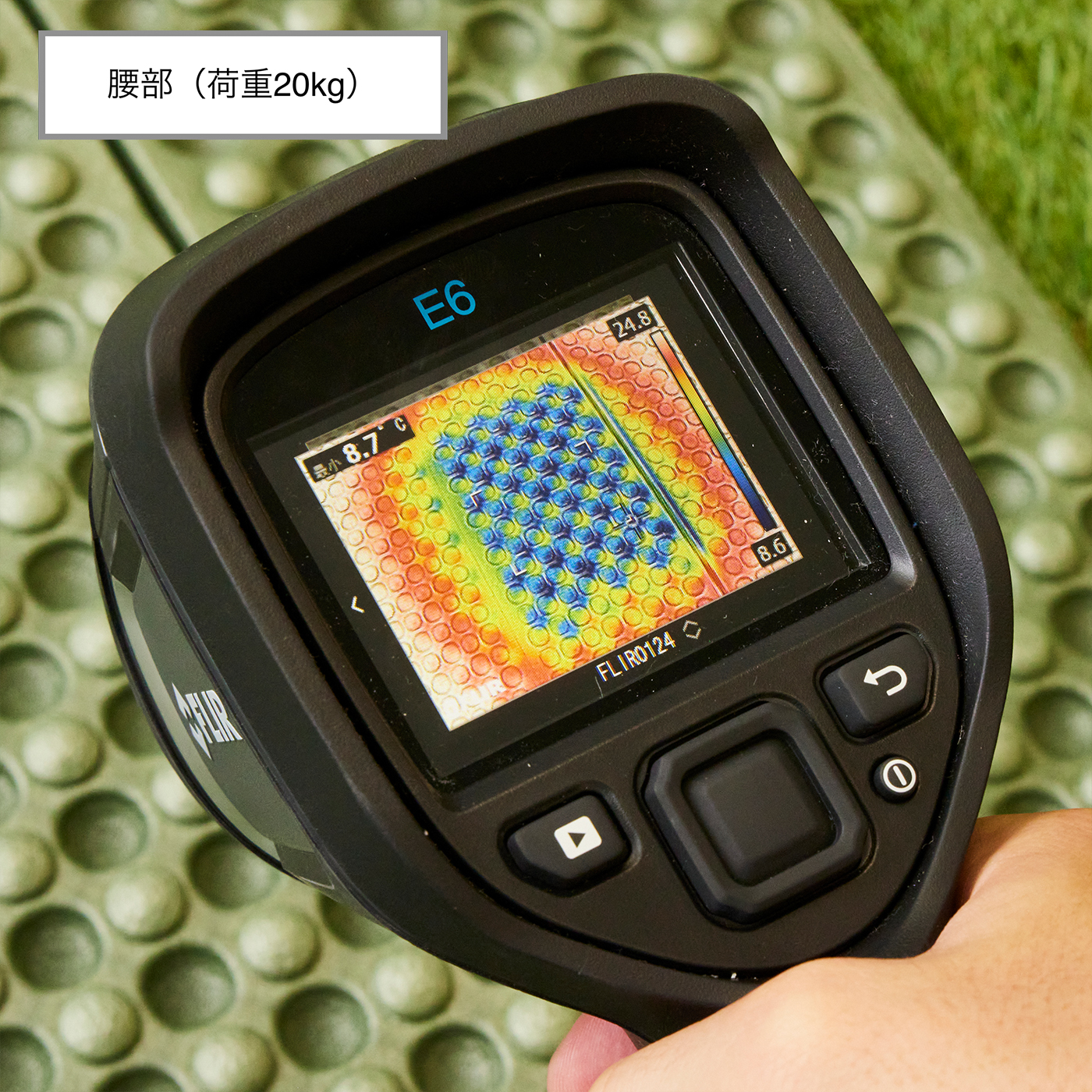 XPE 折りたたみレジャーマット カーキ 10