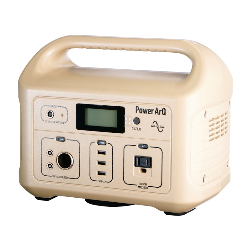 5201【美品】Smart Tap PowerArQ Foladable 120 SmartTap ポータブル電源 PowerArQ