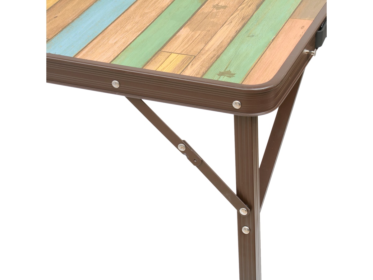 ロゴス Old Wooden 丸洗いダイニングテーブル 12060をレビュー ロゴス Old Wooden 丸洗いダイニングテーブル 12060をレビュー