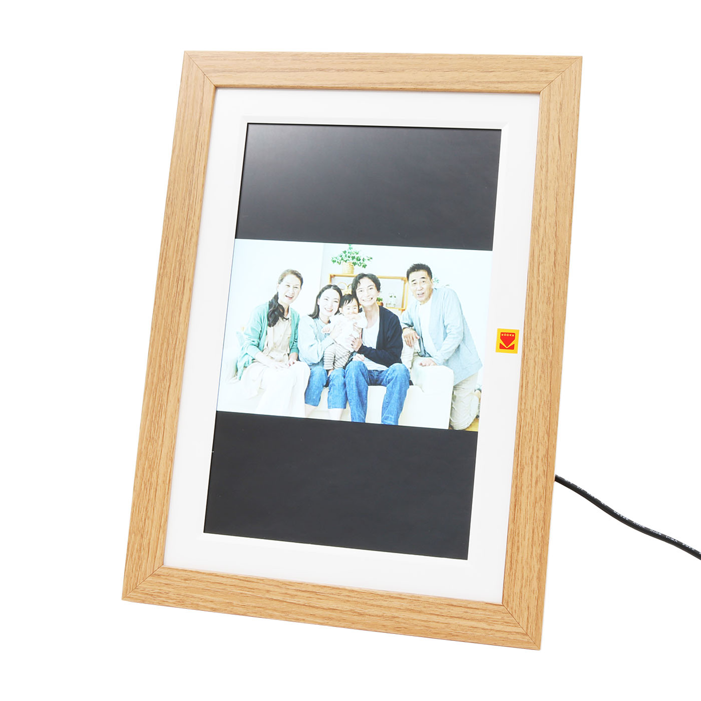 コダック ナチュラル デジタルフォトフレーム RCF-1018Wを検証レビュー