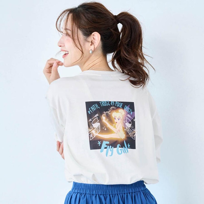 ユニセックス蓄光プリント長袖Tシャツ 1